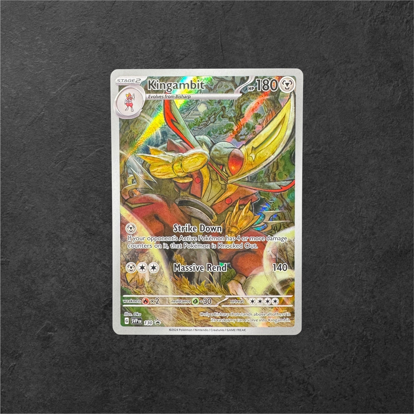 Kingambit | #130 | NM | Promo | English | 2024