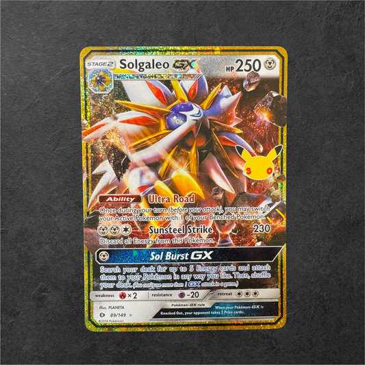 Solgaleo GX | #89 | NM | 30th Celebrations | English | 2026