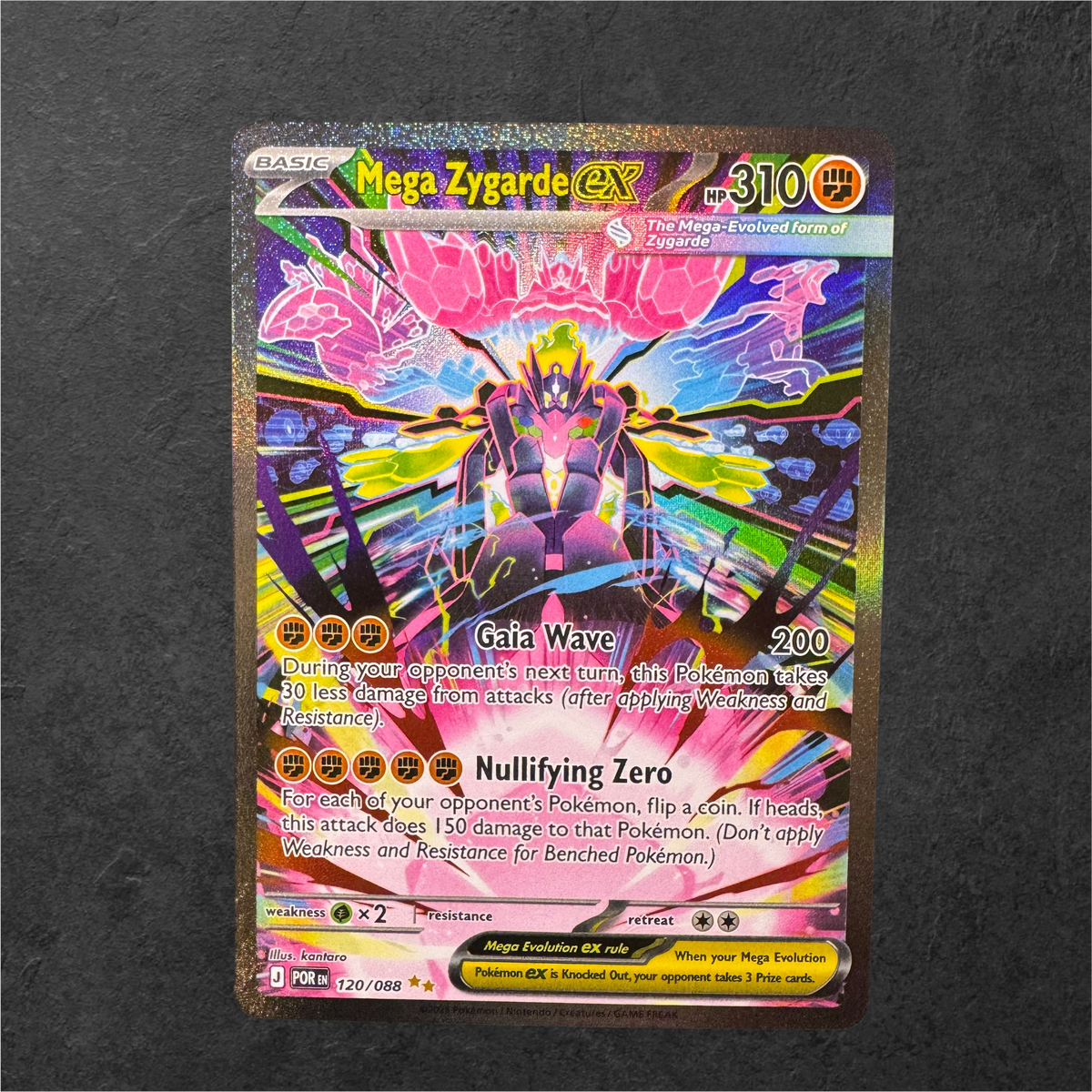 Mega Zygarde ex | #120 | NM | Perfect Order | English | 2026