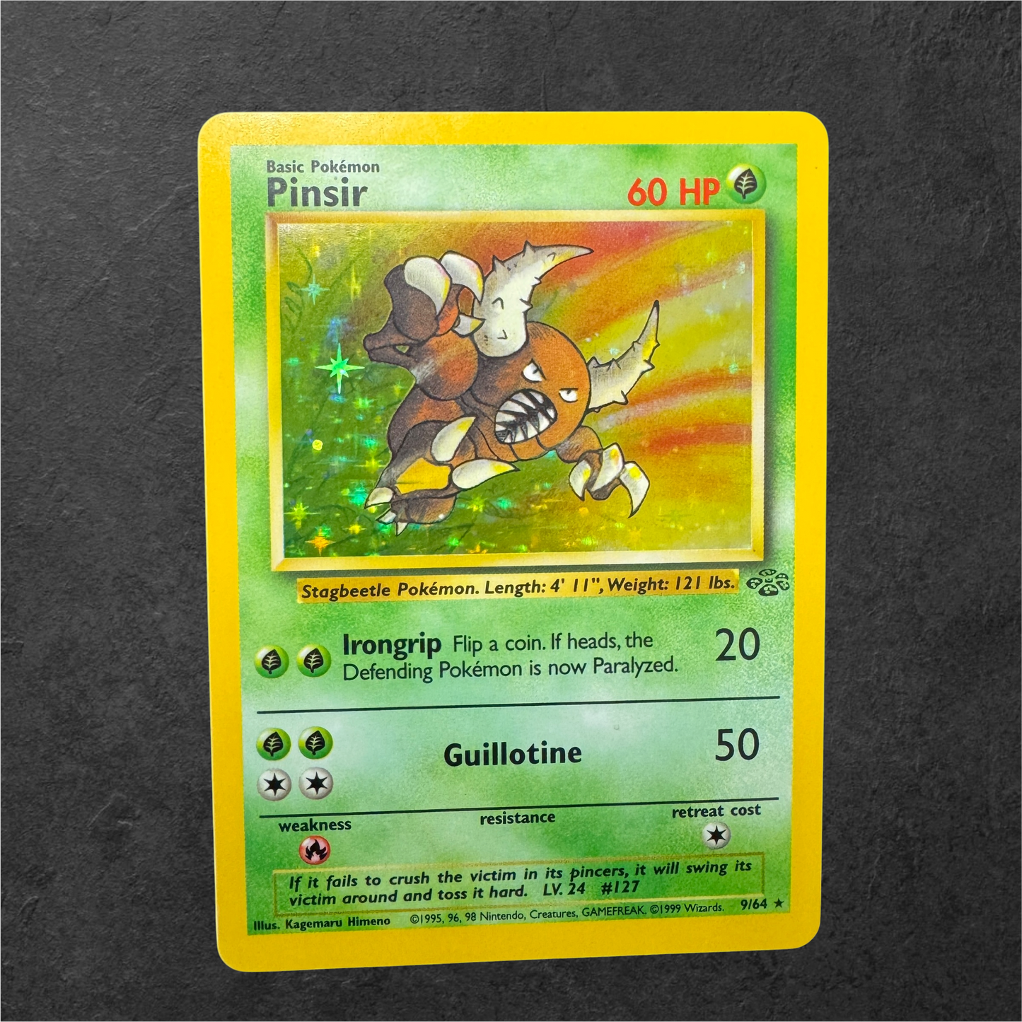 Pinsir | #9 | NM/LP | Jungle | English | 1999