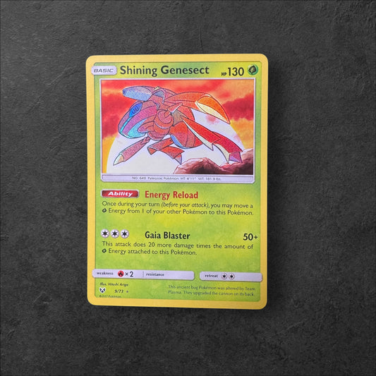 Shining Genesect | #9 | NM | Shining Legends | English | 2017