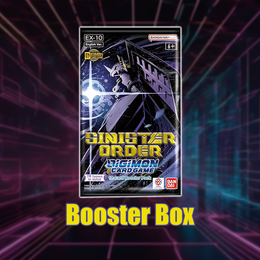 Digimon Card Game - Sinister Order EX10 - Booster Box (24 Packs) PRE ORDER
