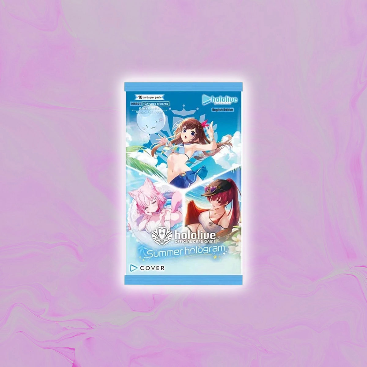 Hololive Official Card Game: Summer Hologram hEB01 Extra Booster Pack