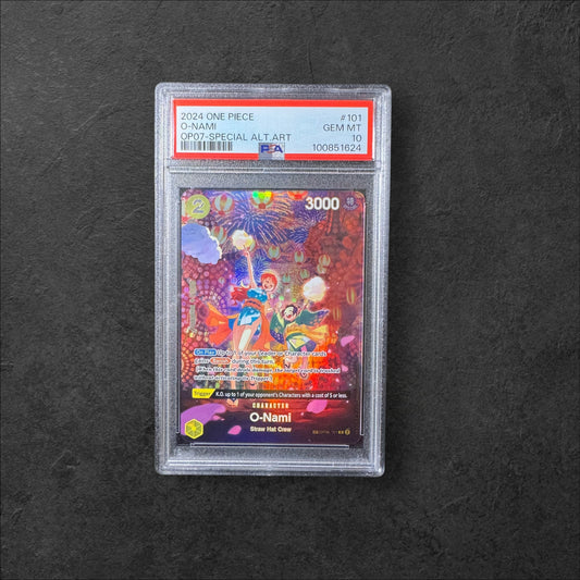O-Nami | #OP06-101 | OP07 | English | PSA 10