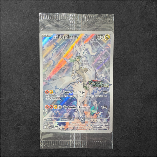 N's Reshiram Stamped | #167 | Sealed | JT Box Topper | English | 2025