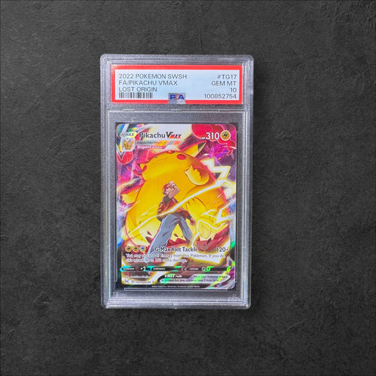 Pikachu VMAX | #TG17 | PSA 10 | Lost Origin | English | 2022