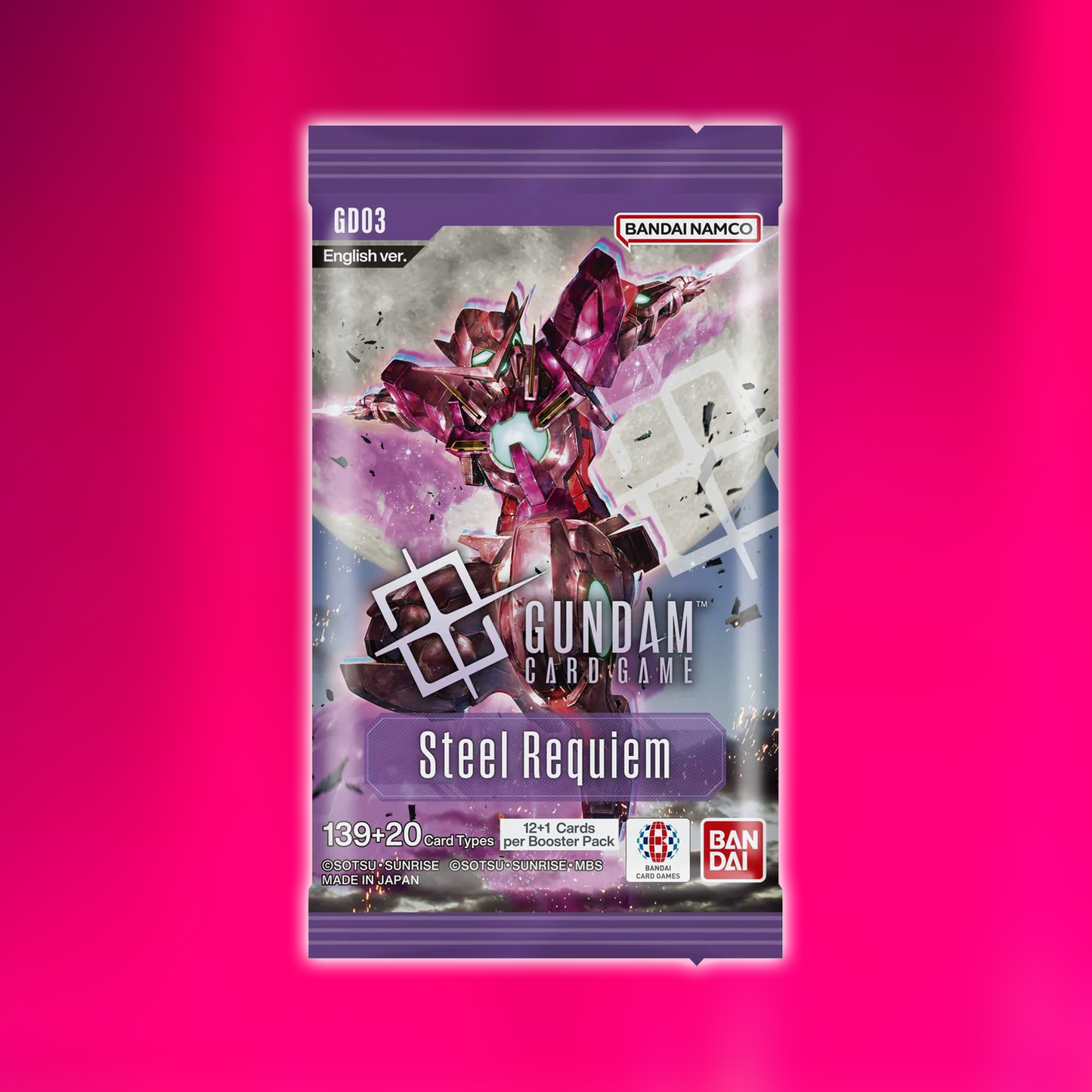 Gundam CG: GD03 Steel Requiem Booster Pack