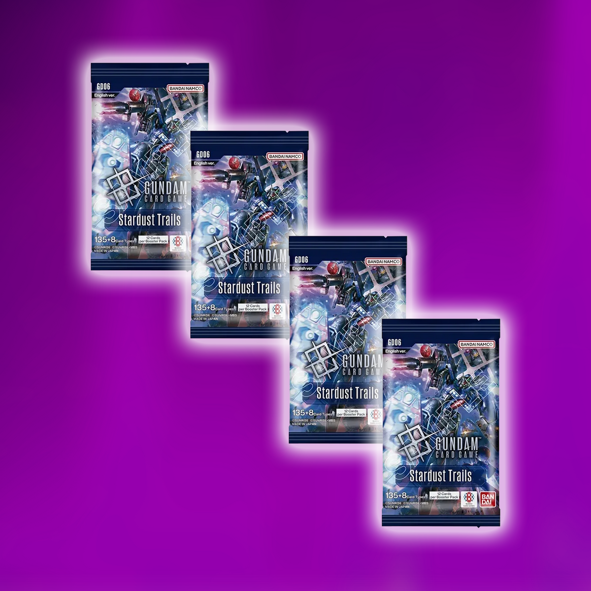 Gundam CG: GD06 Stardust Trails Bundle (4)