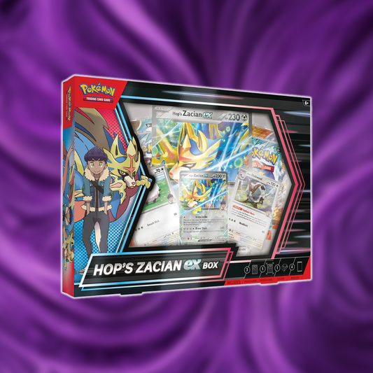 Pokémon TCG: Hop's Zacian ex Box