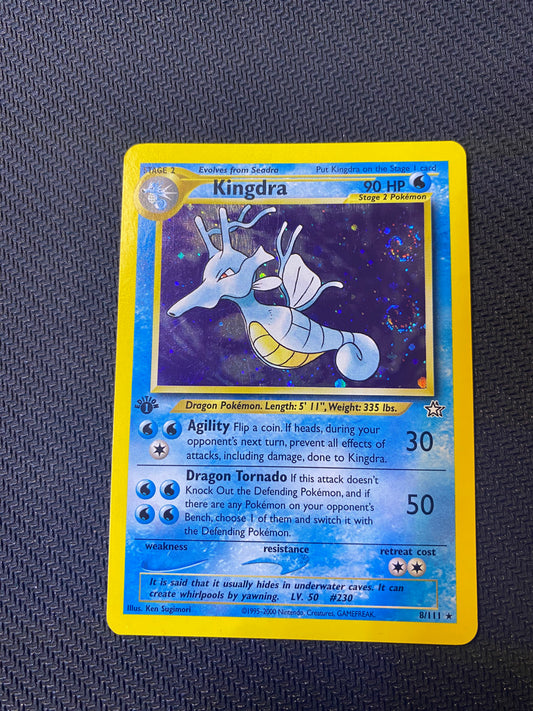 Kingdra DOUBLE SWIRL | #8 | LP | Neo Genesis 1st ed. | English | 2000