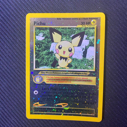 Pichu | #35 | MP | Black Star Promo | English | 2001