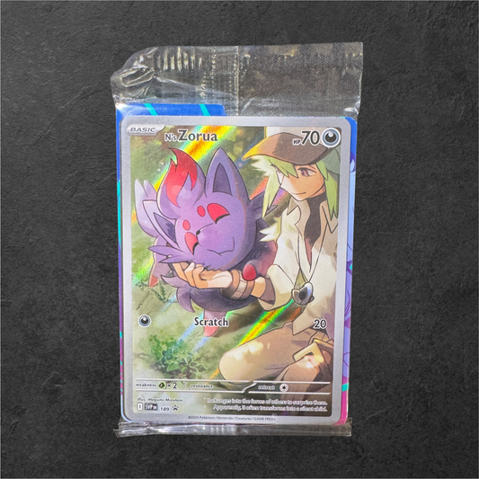 N's Zorua | #189 | Sealed | Scarlet & Violet Black Star Promo | English | 2025