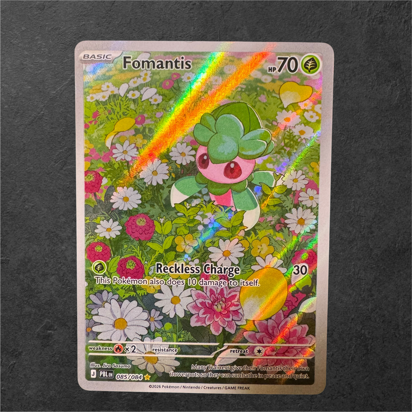 Fomantis | #085 | NM | Pitch Black | English | 2026