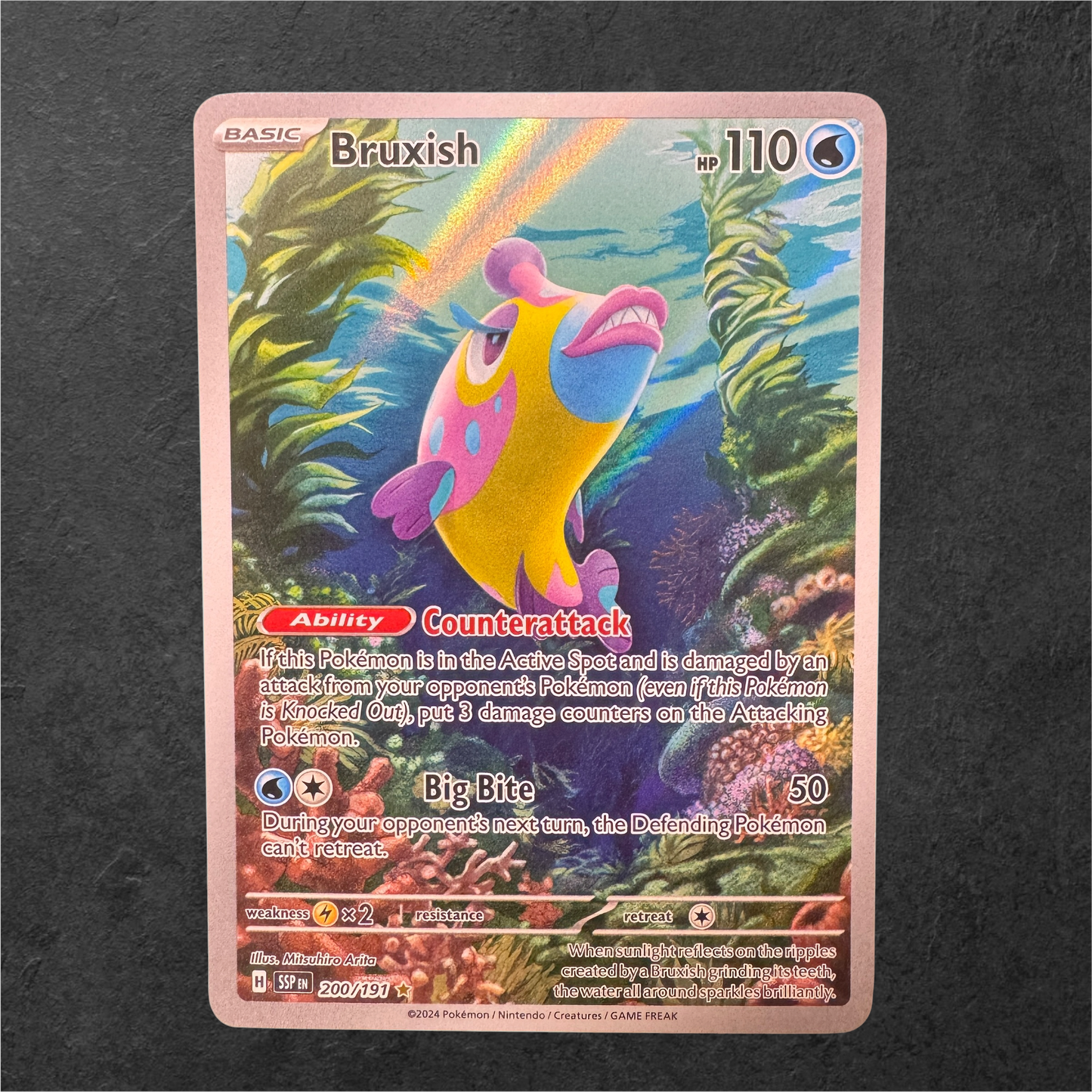 Bruxish | #200 | NM | Surging Sparks | English | 2024