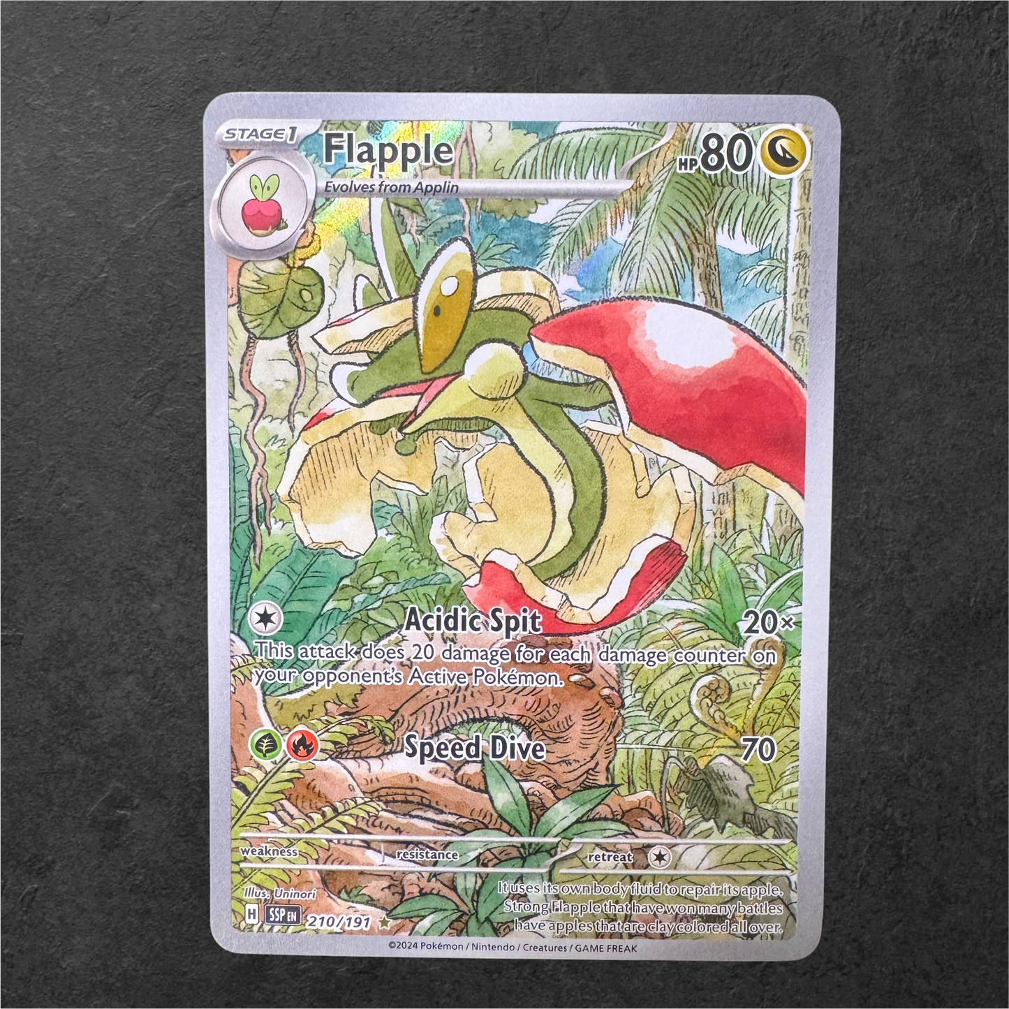 Flapple | #210 | NM | Surging Sparks | English | 2024