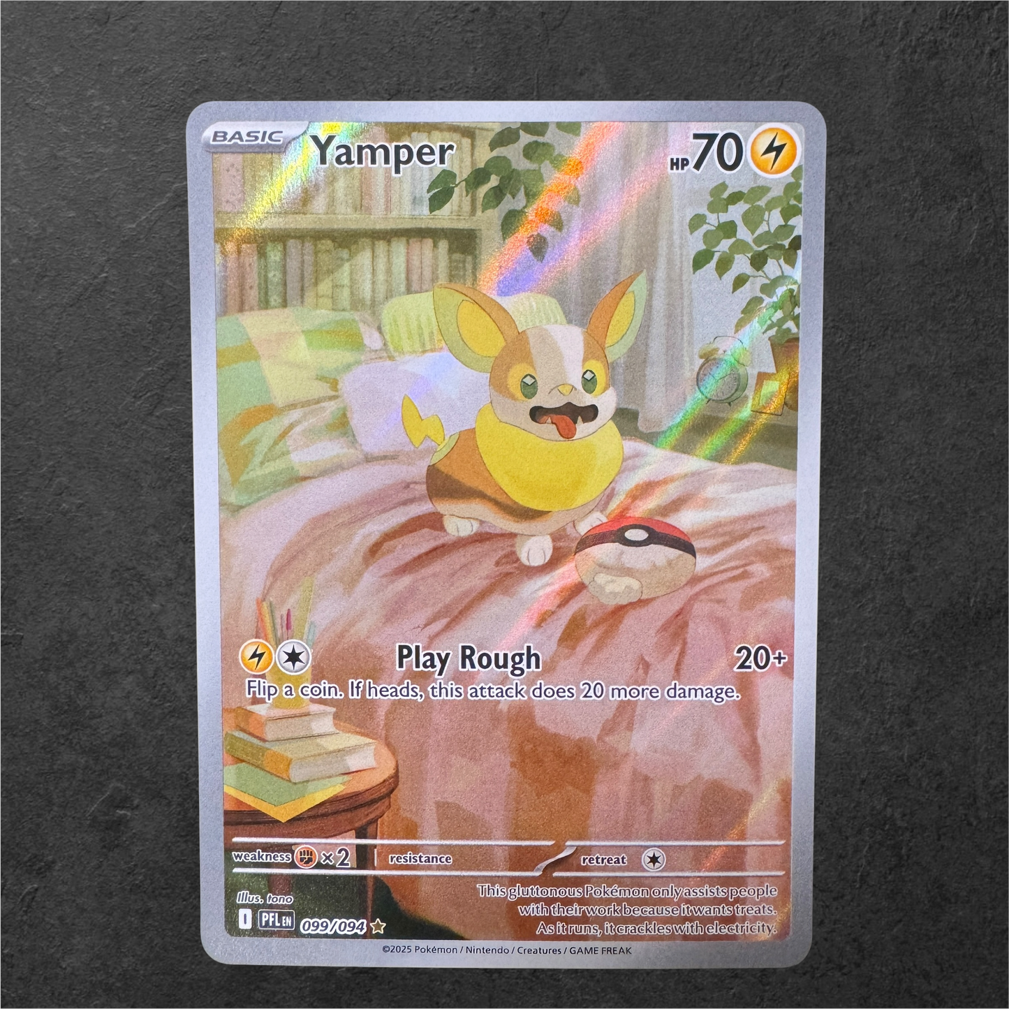 Yamper | #099 | NM | Phantasmal Flames | English | 2025