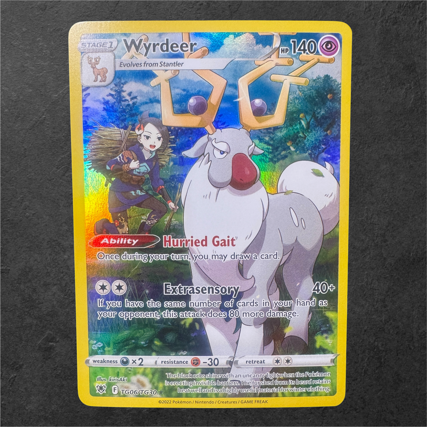 Wyrdeer | #TG06 | NM | Astral Radiance Trainer Gallery | English | 2022