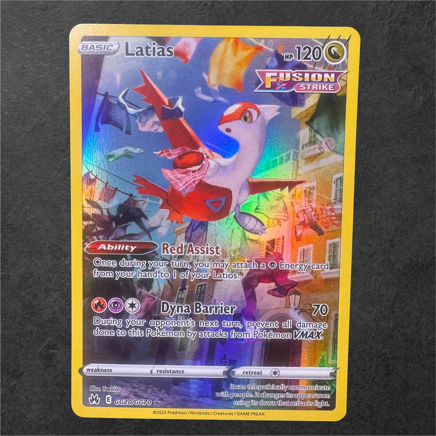 Latias | #GG20 | NM | Crown Zenith: Galarian Gallery | English | 2023