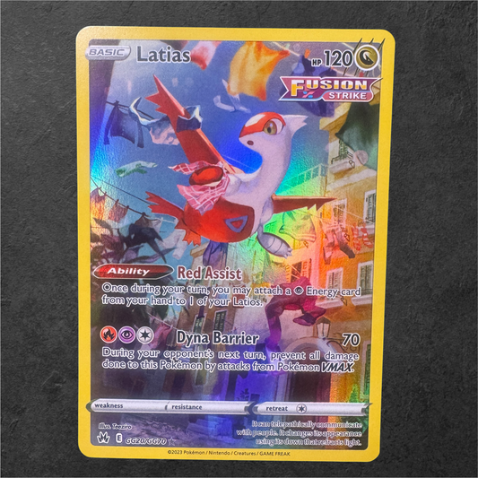 Latias | #GG20 | NM | Crown Zenith: Galarian Gallery | English | 2023