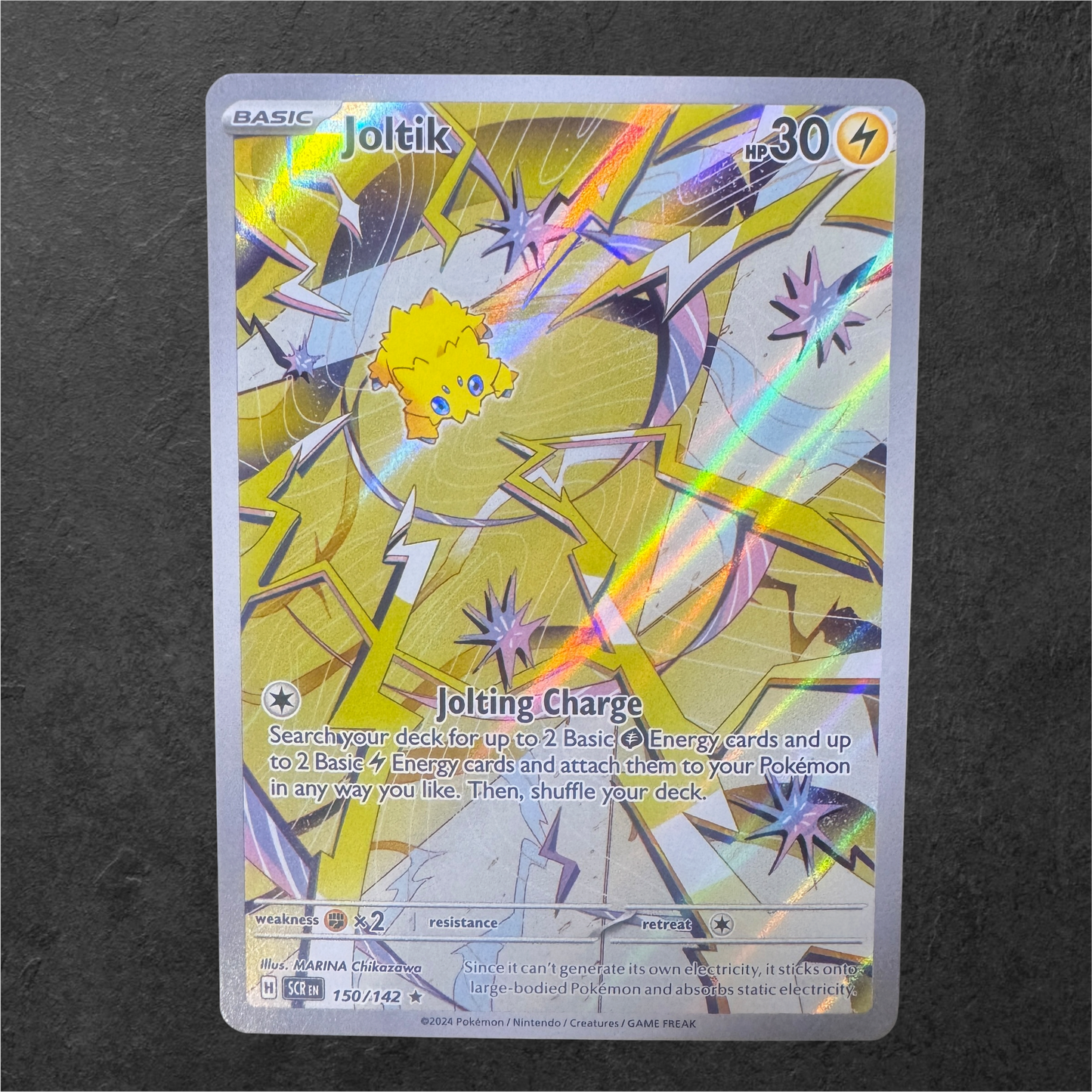 Joltik | #150 | NM | Stellar Crown | English | 2024
