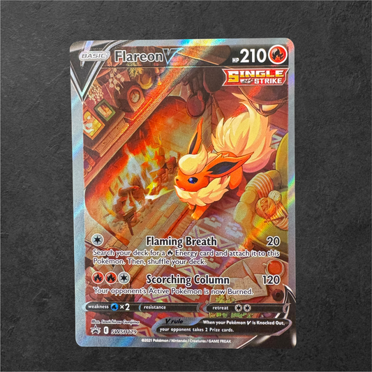 Flareon V | #SWSH179 | NM (OC) | Sword & Shield Black Star Promo | English | 2021
