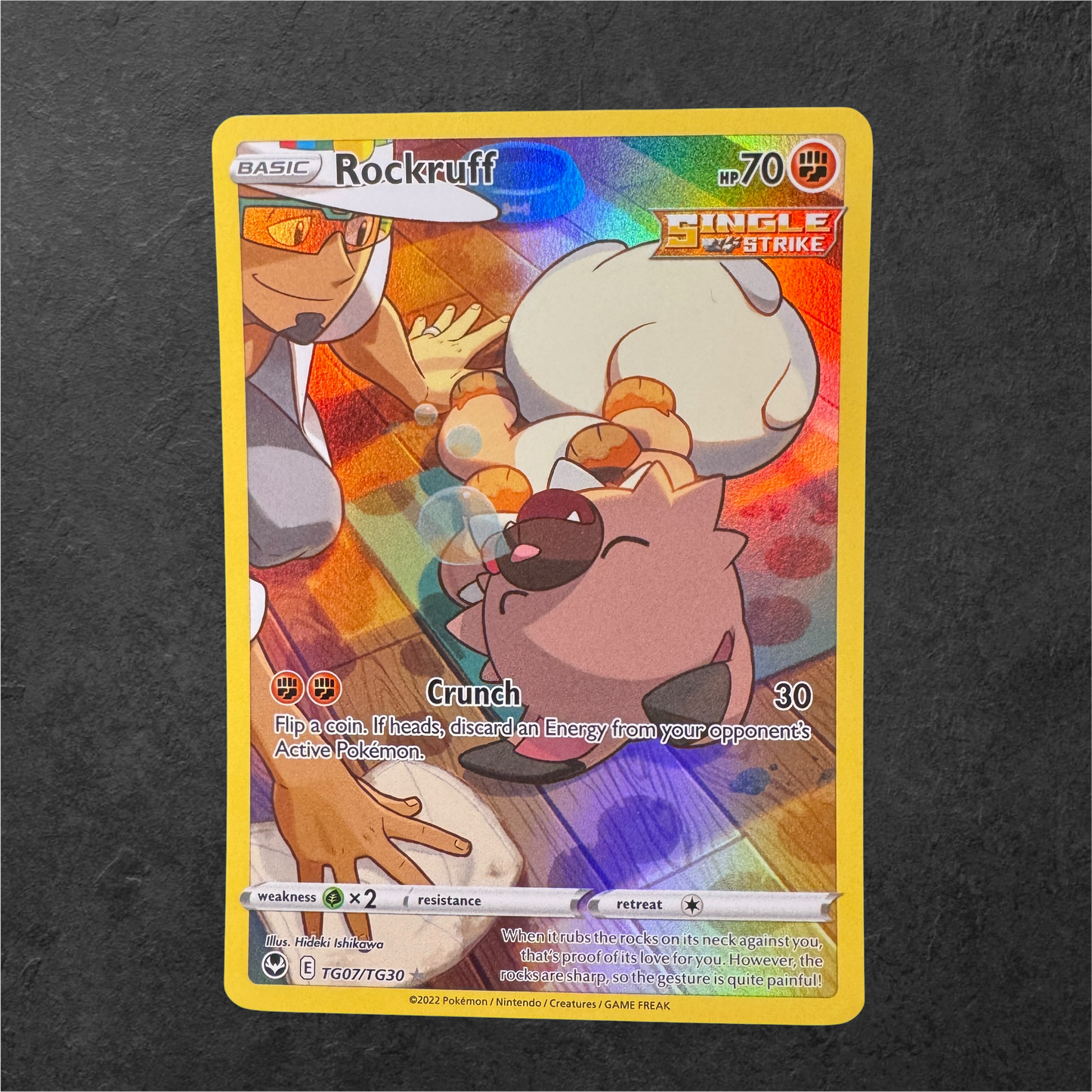 Rockruff | #TG07 | NM | Silver Tempest Trainer Gallery | English | 2022