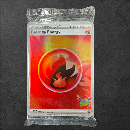 30th Anniversary Energy Card Pack | Sealed | English | 2026