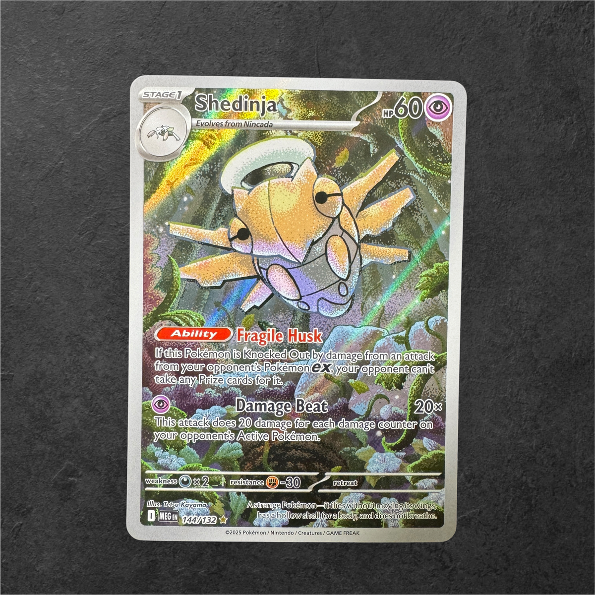 Shedinja | #144 | NM | Mega Evolution Base Set | English | 2025