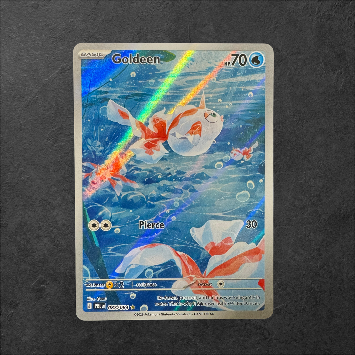 Goldeen | #087 | NM | Pitch Black | English | 2026