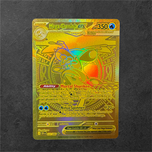 Mega Greninja ex | #122 | NM | Chaos Rising | English | 2026
