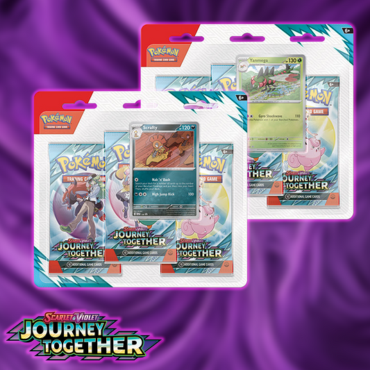 Pokemon S&V 09 Journey Together: Triple Blister (Yanmega/Scrafty)