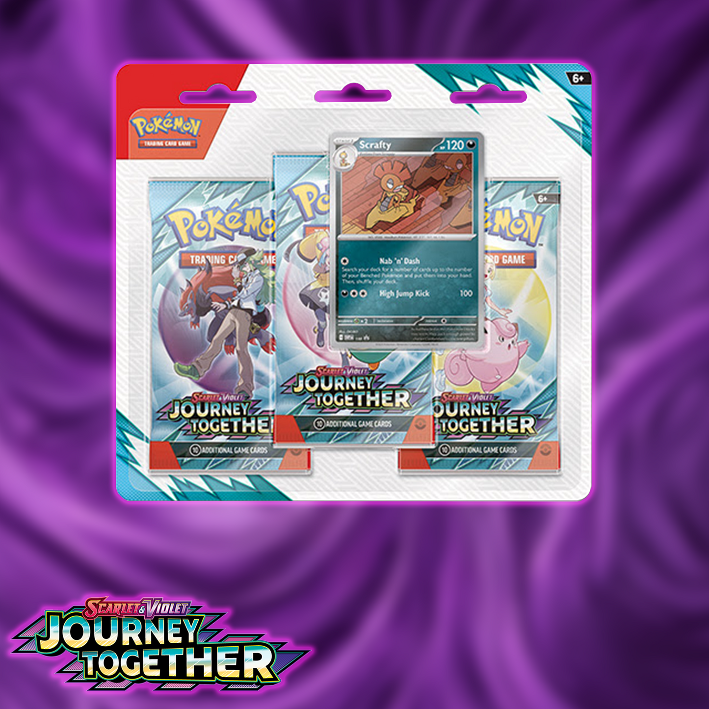 Pokemon S&V 09 Journey Together: Triple Blister (Yanmega/Scrafty)
