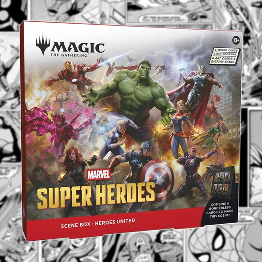 Magic the Gathering: Marvel Super Heroes Scene Box: Heroes United