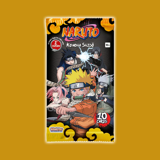 Naruto TCG: First Set Konoha Shido Booster Pack 1st Edition