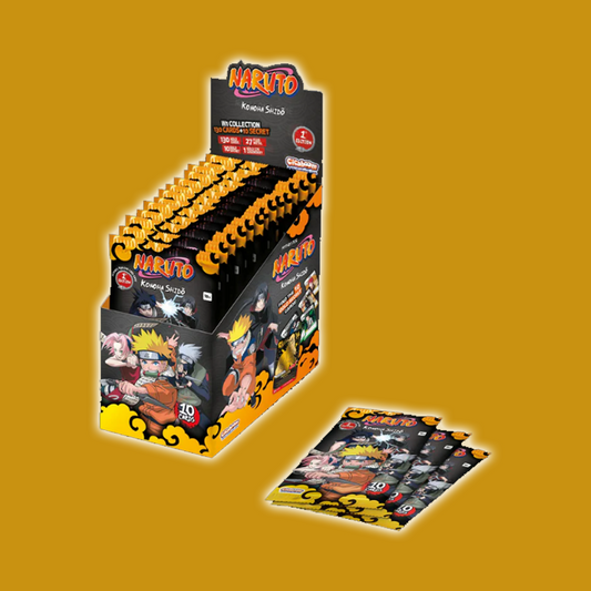 Naruto TCG: First Set Konoha Shido Booster Box (24 packs) 1st Edition