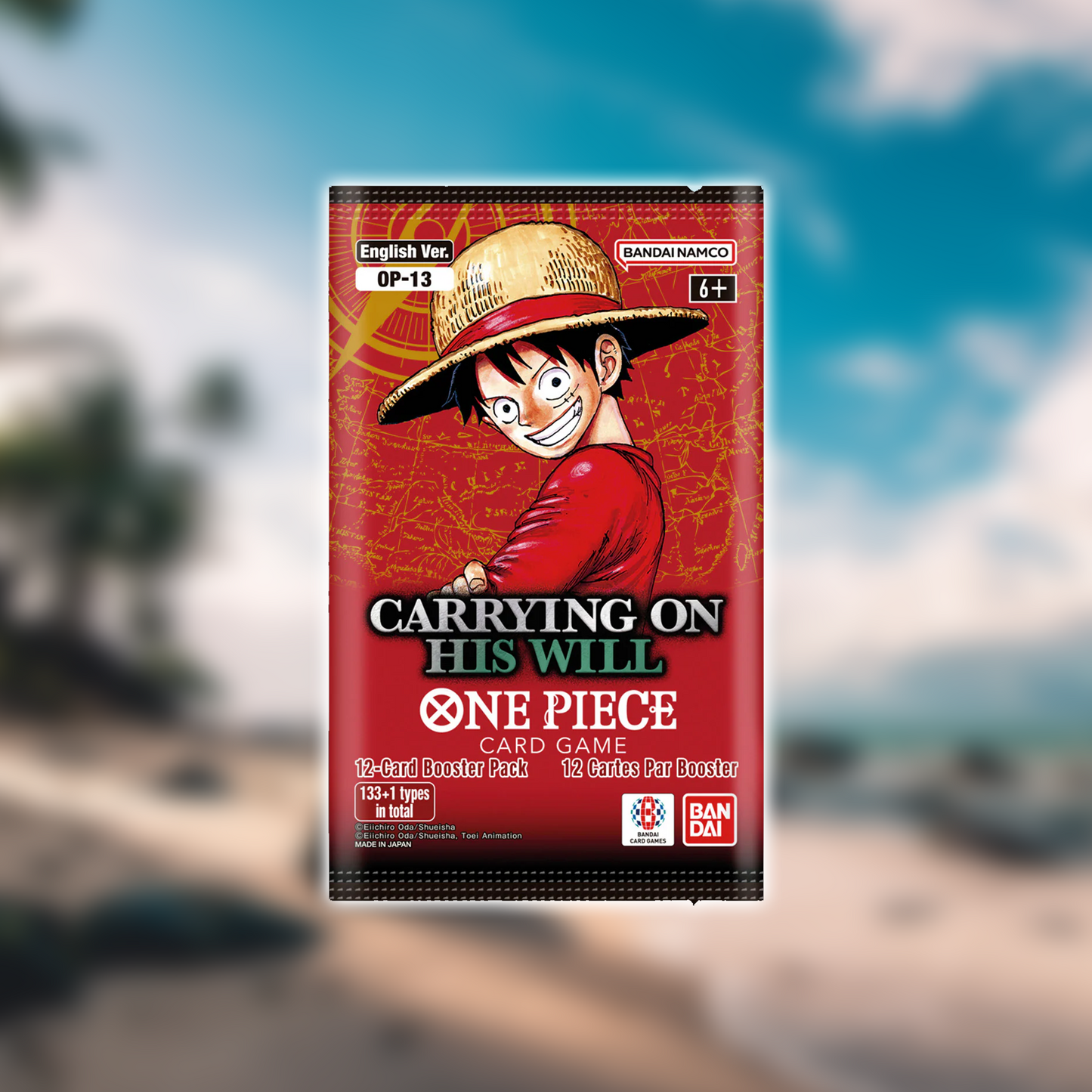 One Piece CG: OP13 Carrying On His Will Booster Pack