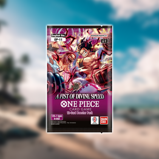 One Piece CG: OP11 A Fist of Divine Speed Booster Pack