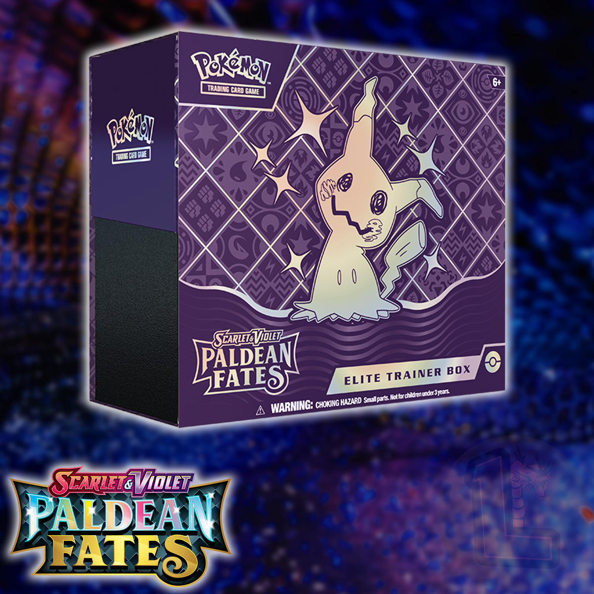 S&V 4.5 Paldean Fates Elite Trainer Box (Slight Damage -  See Pictures)