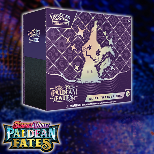 S&V 4.5 Paldean Fates Elite Trainer Box (Slight Damage -  See Pictures)
