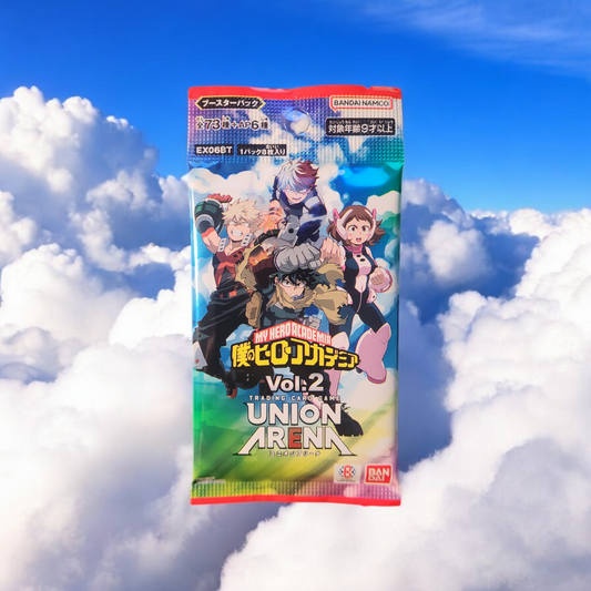 Union Arena: My Hero Academia Vol. 2 JPN Booster Pack