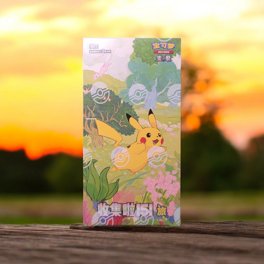 Collect 151 Journey Simplified Chinese Booster Box Slim