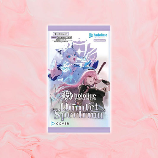 Hololive Official Card Game: Quintet Spectrum Booster Pack
