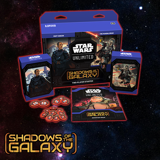 STAR WARS Unlimited TCG: Shadows of the Galaxy 2 player Starter Deck