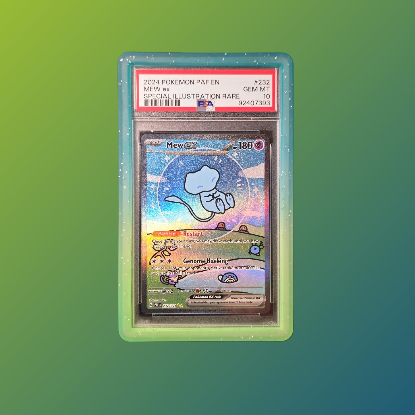 Card Keeper PSA Graded Card Bumper - Sour Apple