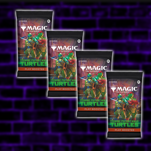 Magic the Gathering: Teenage Mutant Ninja Turtles 4x Play Booster