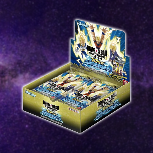 Dragon Ball Super B30 Three Glorious Fighters Booster Box