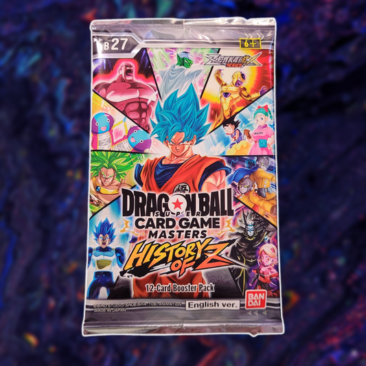 history of z booster box Dragon Ball Super Masters - cards included in this set 12xB27 History of Z Booster