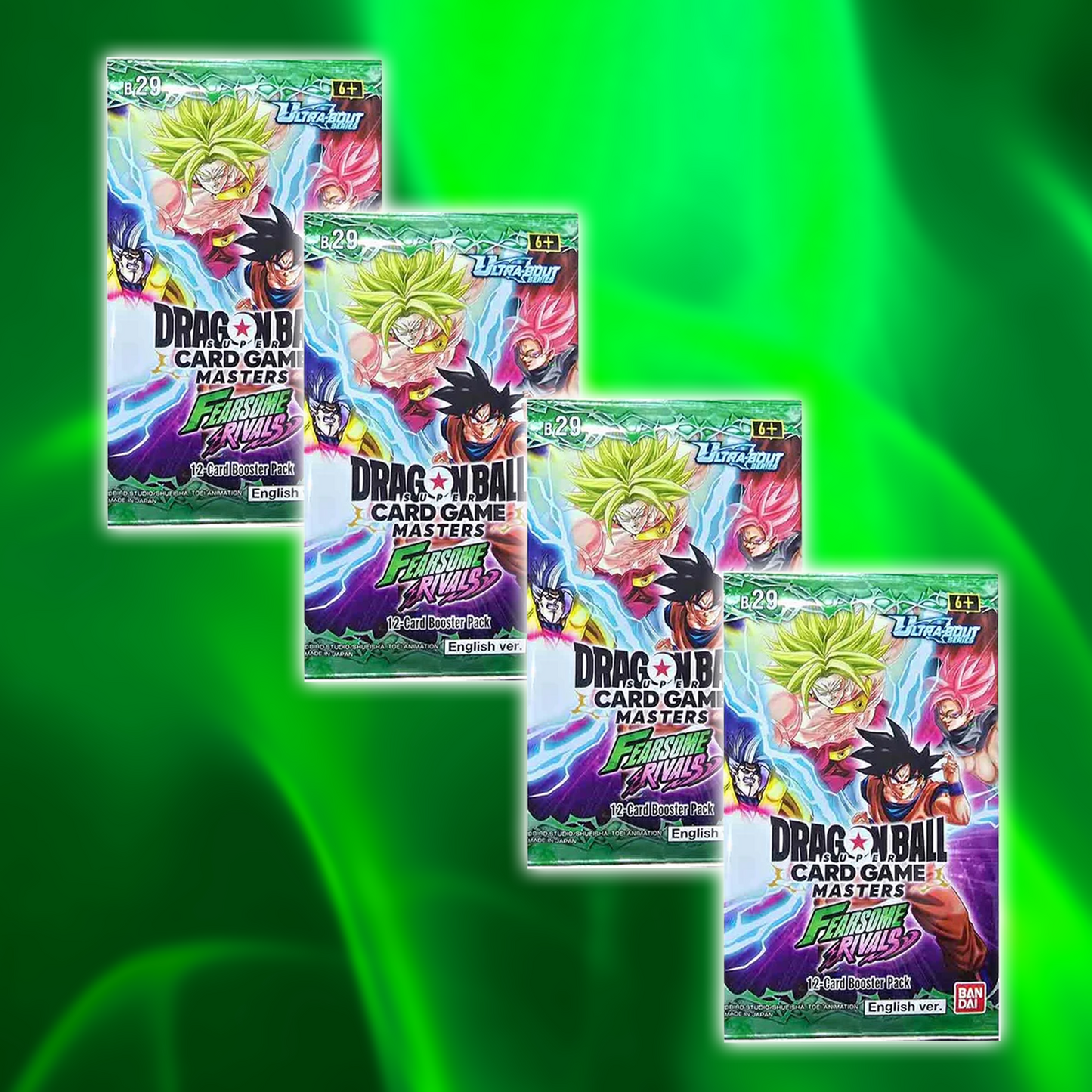 Dragonball Super B29 Fearsome Rivals Bundle