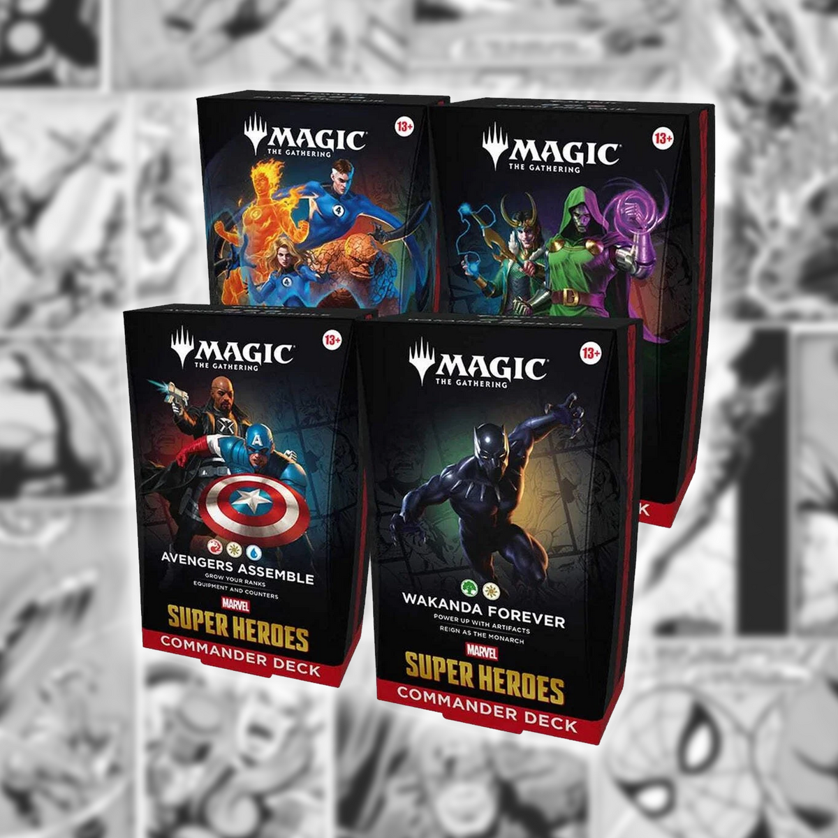 Magic the Gathering: Marvel Super Heroes Commander Decks