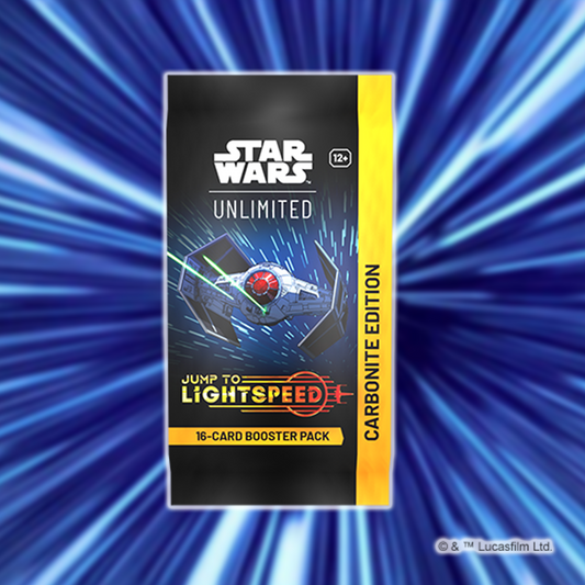 STAR WARS Unlimited Jump to Lightspeed Carbonite Edition Premium Booster Pack